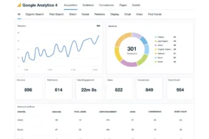 Imagem Destacada Google Analytics Dashboard sem borda